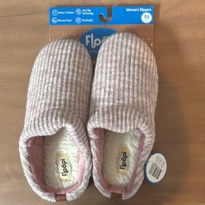 Pink Cozy Slippers with Plush Lining and Soft Sole